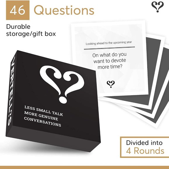 VERTELLIS Classic - Conversation Starter Card Game to Have Meaningful Connection - Picture 1 of 7